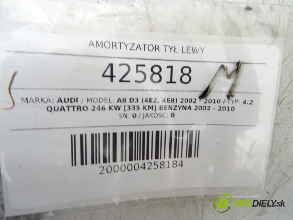AUDI A8 D3 (4E2, 4E8) 2002 - 2010    4.2 quattro 246 kW [335 KM] benzyna 2002 - 2010  Tlmič zad ľavy 4E0616001F (Ostatné)
