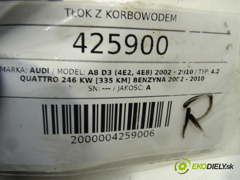 AUDI A8 D3 (4E2, 4E8) 2002 - 2010    4.2 quattro 246 kW [335 KM] benzyna 2002 - 2010  PIEST: ojnica BFM (Piesty)