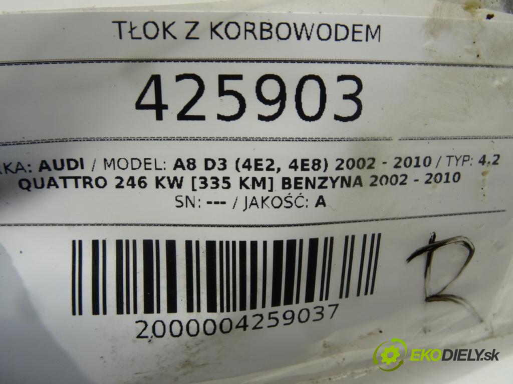 AUDI A8 D3 (4E2, 4E8) 2002 - 2010    4.2 quattro 246 kW [335 KM] benzyna 2002 - 2010  PIEST: ojnica BFM (Piesty)
