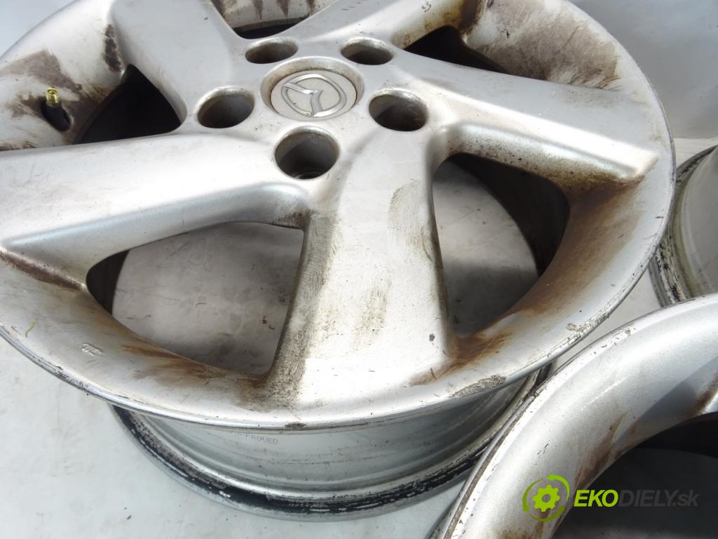 MAZDA ---    ---  disky hliníkové 16 6,5J 5X114,3 ET50 stred CENTR. 67