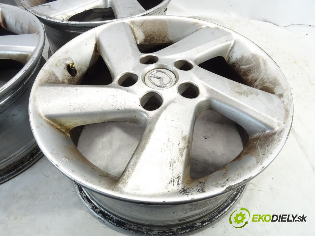 MAZDA ---    ---  disky hliníkové 16 6,5J 5X114,3 ET50 stred CENTR. 67