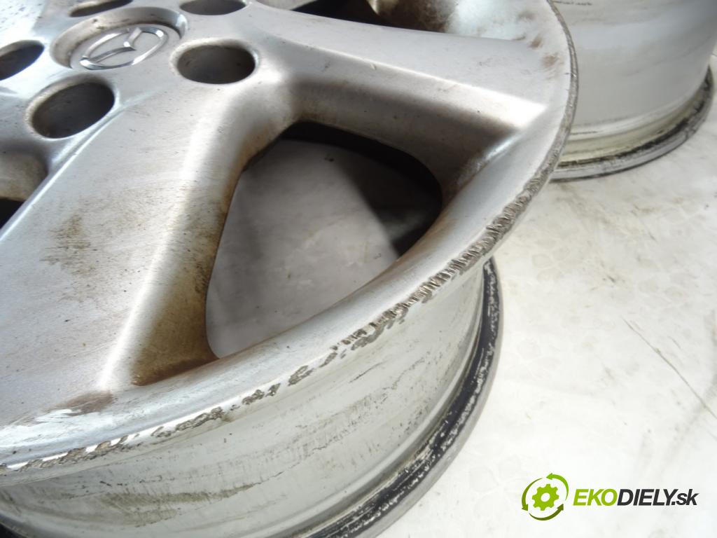 MAZDA ---    ---  disky hliníkové 16 6,5J 5X114,3 ET50 stred CENTR. 67