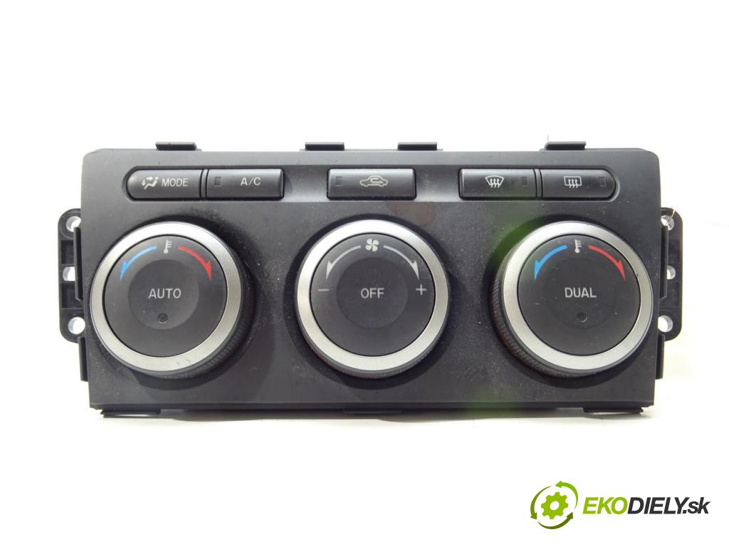 MAZDA 6 Hatchback (GH) 2007 - 2013    2.0 MZR-CD (GH14) 103 kW [140 KM] olej napędowy 20  Panel ovládania kúrenia GAM761190B (Prepínače, spínače, tlačidlá a ovládače kúrenia)