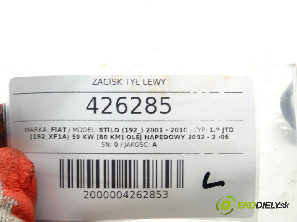 FIAT STILO (192_) 2001 - 2010    1.9 JTD (192_XF1A) 59 kW [80 KM] olej napędowy 200  Brzdič strmeň zad ľavy 0 (Ostatné)