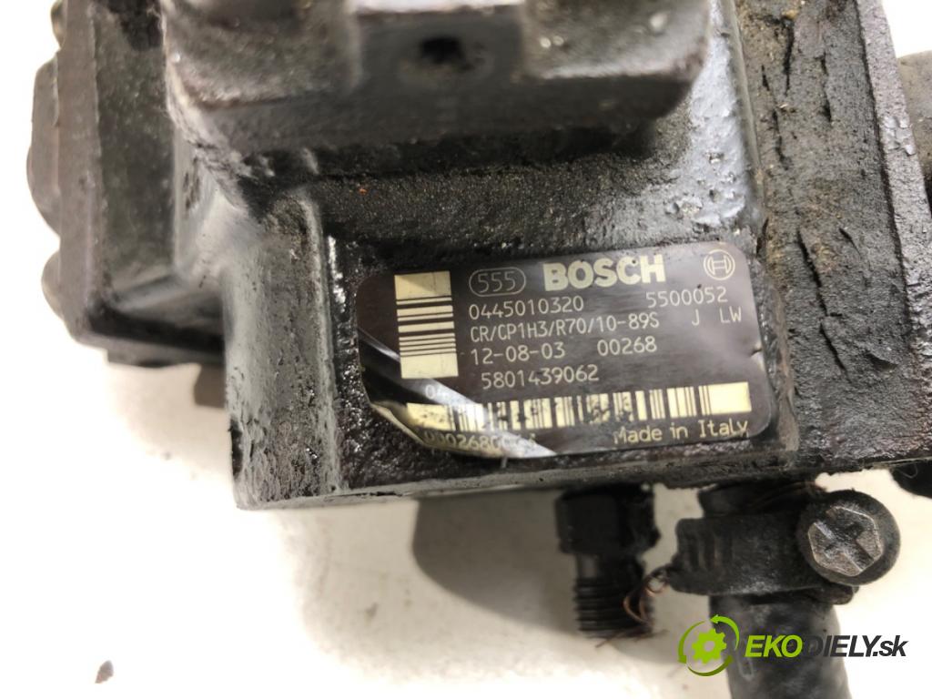 FIAT DUCATO Autobus (250_) 2006 - 2022    150 Multijet 2,3 D 109 kW [148 KM] olej napędowy 2  Pumpa vstrekovacia 0445010320 (Vstrekovacie čerpadlá)