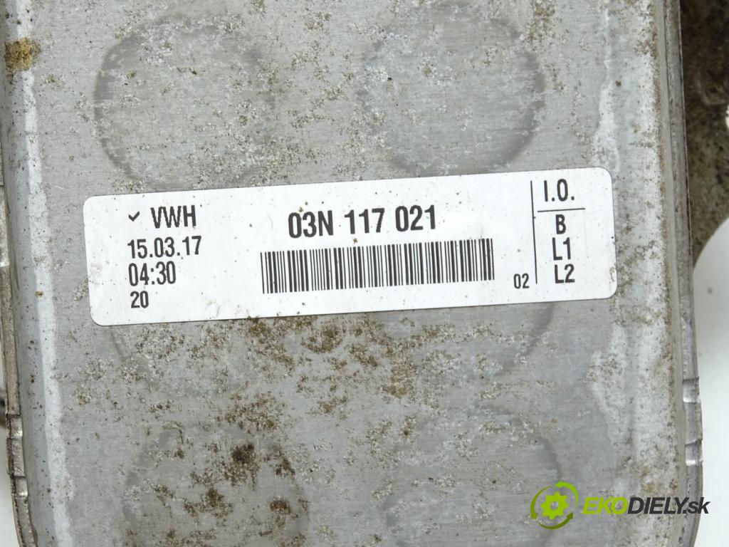 SKODA OCTAVIA III Combi (5E5, 5E6) 2012 - 2022    2.0 TDI RS 135 kW [184 KM] olej napędowy 2013 - 20  chladič oleje 03N117021 (Chladiče oleje)