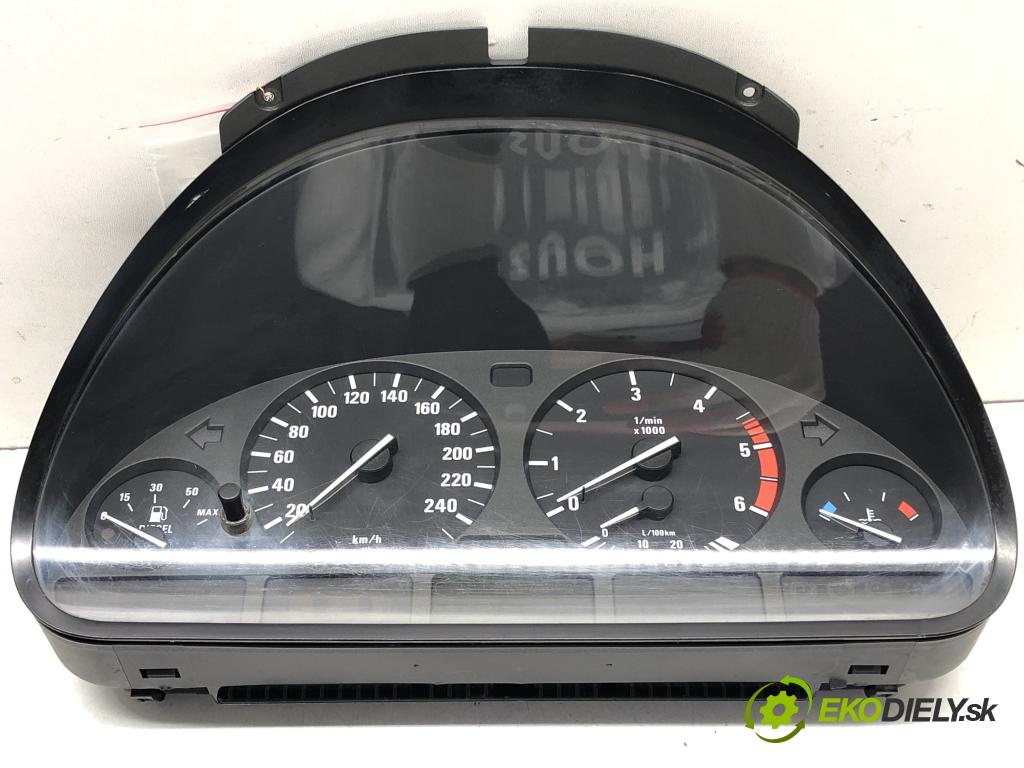 BMW 5 (E39) 1995 - 2003    525 d 120 kW [163 KM] olej napędowy 2000 - 2003  Prístrojovka 6907018 (Prístrojové dosky, displeje)