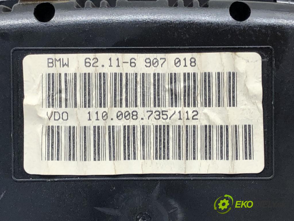 BMW 5 (E39) 1995 - 2003    525 d 120 kW [163 KM] olej napędowy 2000 - 2003  Prístrojovka 6907018 (Prístrojové dosky, displeje)