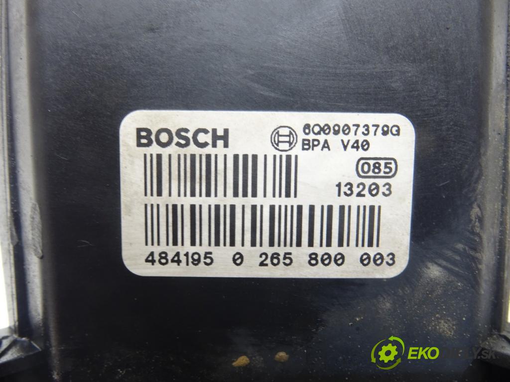 SEAT IBIZA III (6L1) 2002 - 2009    1.9 TDI 74 kW [100 KM] olej napędowy 2002 - 2009  Pumpa ABS 0265800003 (Pumpy ABS)