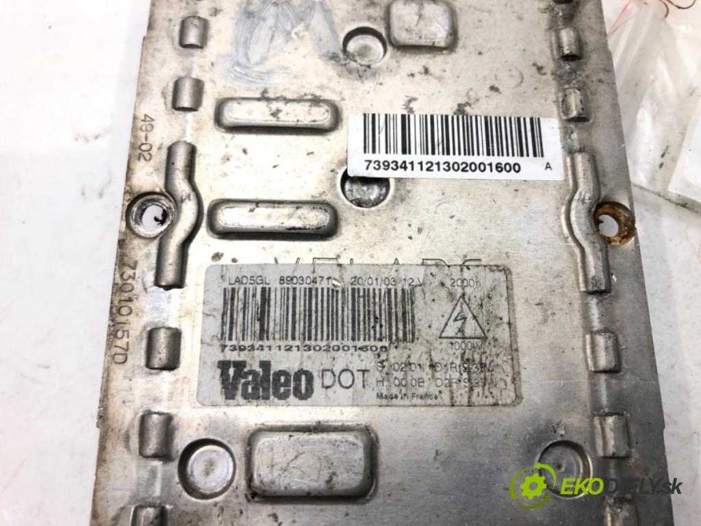 RENAULT LAGUNA II (BG0/1_) 2001 - 2007    2.0 16V (BG00, BG0K, BG0P, BG0W) 99 kW [135 KM] be  Menič XENON 89030471 (Riadiace jednotky xenónu)