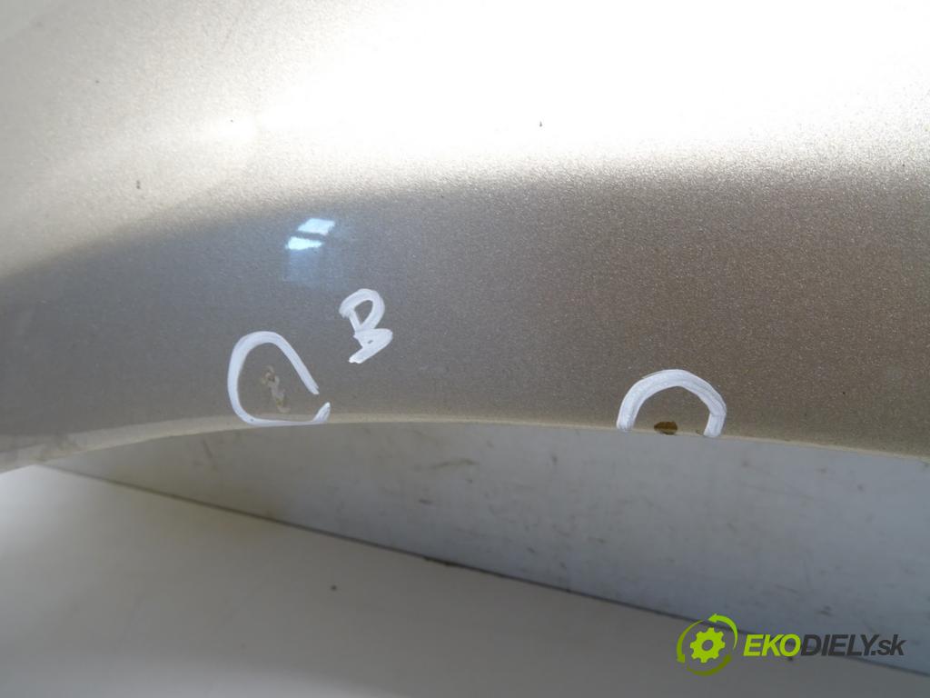 VW GOLF V (1K1) 2003 - 2010    1.4 FSI 66 kW [90 KM] benzyna 2003 - 2006  Blatník predný ľavy  (Predné ľavé)