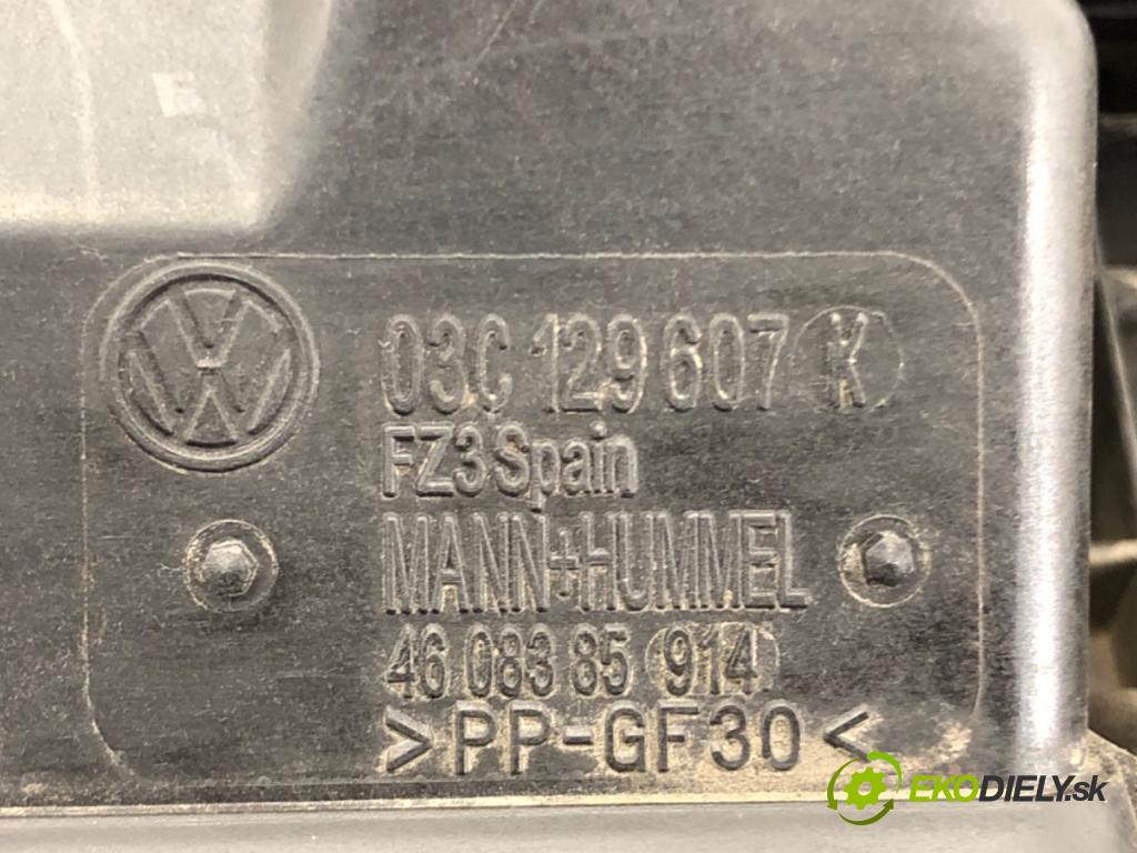 VW GOLF V (1K1) 2003 - 2010    1.4 FSI 66 kW [90 KM] benzyna 2003 - 2006  Kryt Motor 0301296074K (Kryty motora)