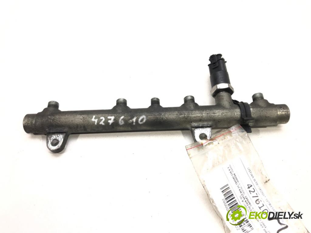 RENAULT LAGUNA II (BG0/1_) 2001 - 2007    1.9 dCI (BG0E) 77 kW [105 KM] olej napędowy 2001 -  Lišta vstrekovacia 0445214015 (Vstrekovacie lišty)