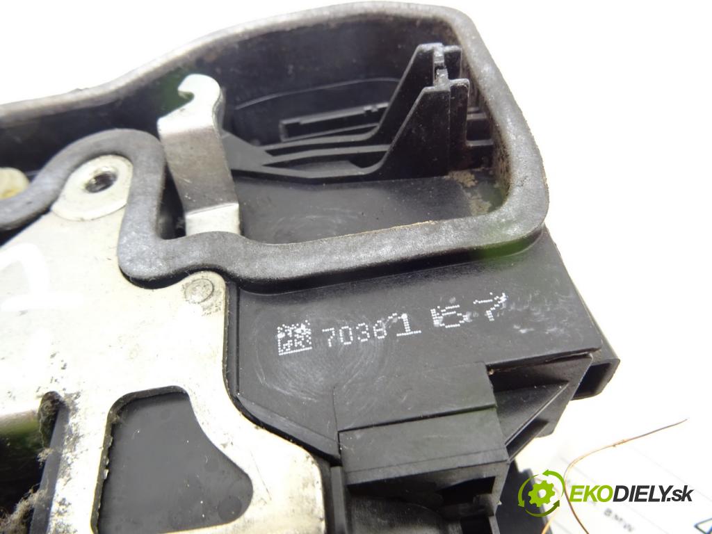 BMW 5 (E60) 2001 - 2010    530 d 160 kW [218 KM] olej napędowy 2002 - 2005  zámok přední část levý 7036167