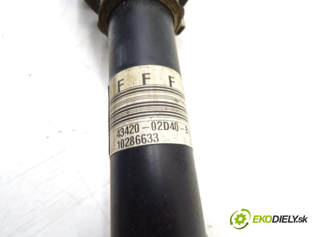 TOYOTA COROLLA sedan (_E18_, ZRE1_) 2013 - 2019    1.6 (ZRE181_) 97 kW [132 KM] benzyna 2013 - 2018  Poloos ľavá strana 43420-02D40 (Poloosy)