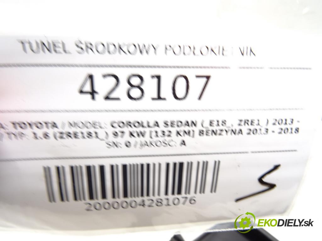 TOYOTA COROLLA sedan (_E18_, ZRE1_) 2013 - 2019    1.6 (ZRE181_) 97 kW [132 KM] benzyna 2013 - 2018  Tunel stredový Lakťová opierka