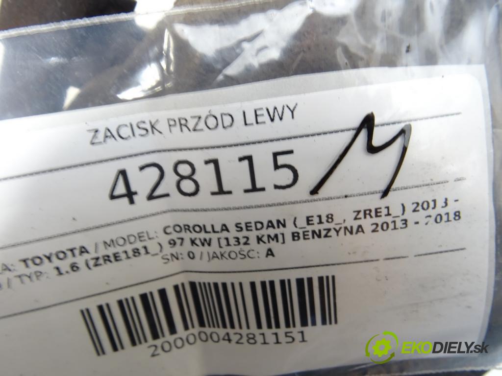 TOYOTA COROLLA sedan (_E18_, ZRE1_) 2013 - 2019    1.6 (ZRE181_) 97 kW [132 KM] benzyna 2013 - 2018  Brzdič strmeň predný ľavy  (Ostatné)