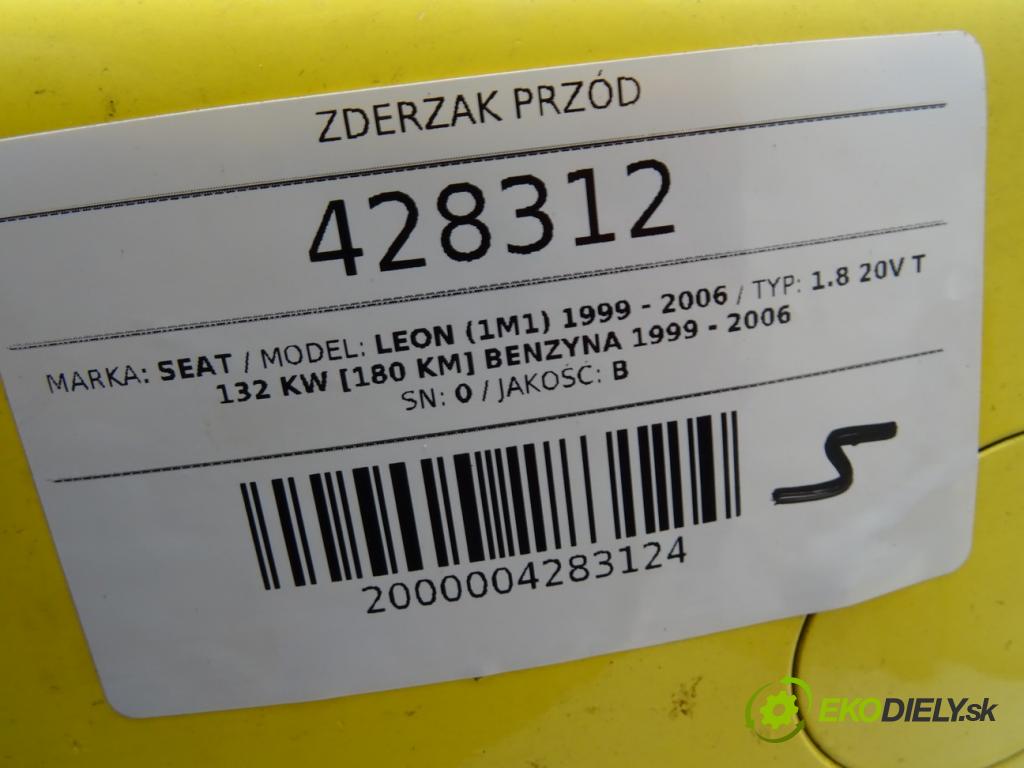 SEAT LEON (1M1) 1999 - 2006    1.8 20V T 132 kW [180 KM] benzyna 1999 - 2006  Nárazník predný Cupra FR