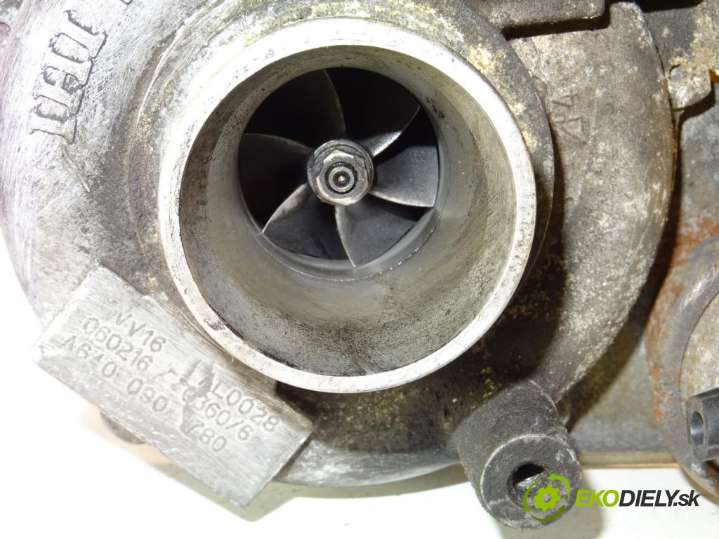 MERCEDES-BENZ KLASA A (W169) 2004 - 2012    A 180 CDI (169.007, 169.307) 80 kW [109 KM] olej n  Turbodúchadlo,turbo A6400901780 (Turbodúchadlá (kompletné))