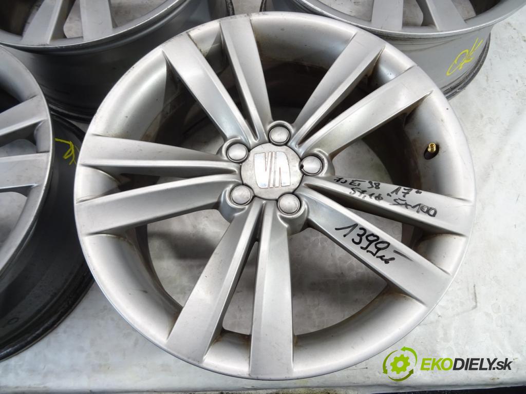 SEAT ---    ---  disky hliníkové 17 7J 5X100 57,1 ET38 4SZT