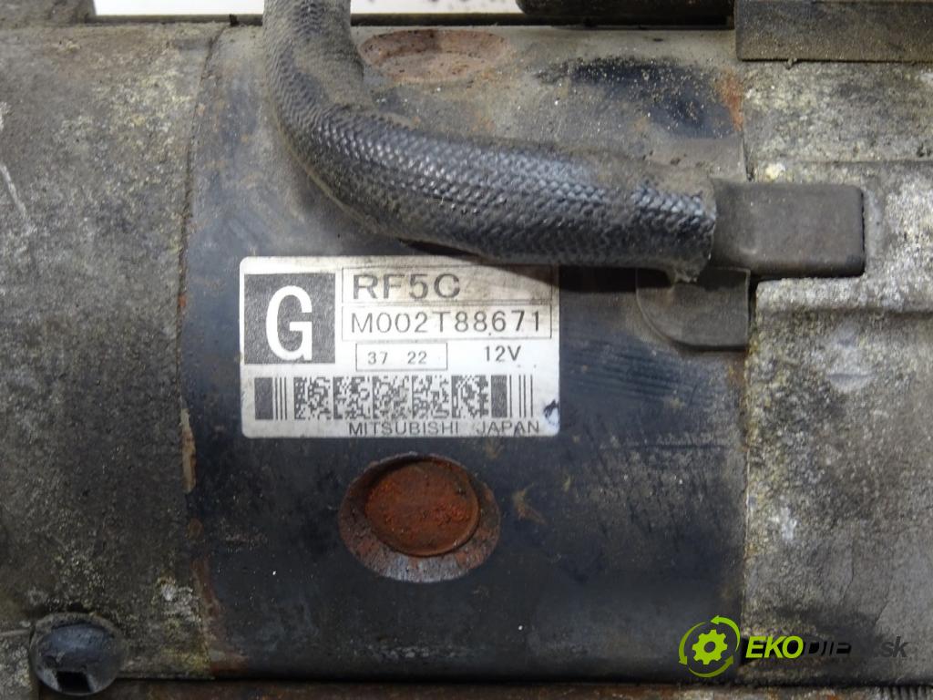 MAZDA MPV II (LW) 1999 - 2006    2.0 DI 100 kW [136 KM] olej napędowy 2002 - 2006  Štartér M002T88671 (Štartéry)