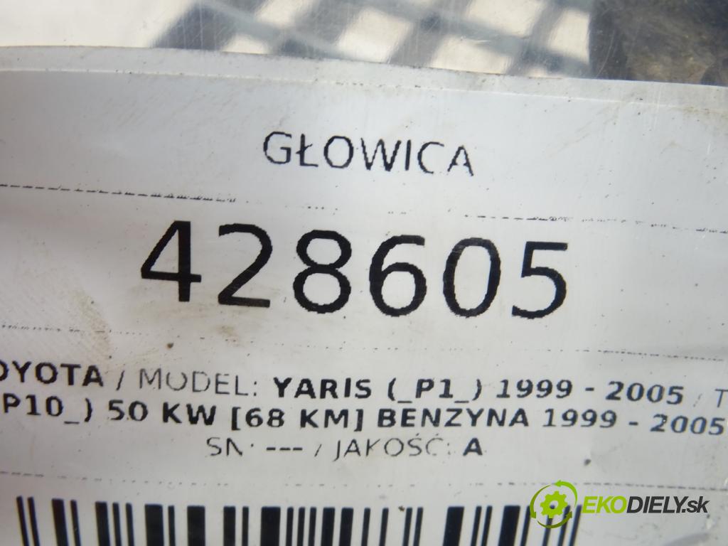 TOYOTA YARIS (_P1_) 1999 - 2005    1.0 (SCP10_) 50 kW [68 KM] benzyna 1999 - 2005  Hlava valcov 1SZ (Hlavy valcov)