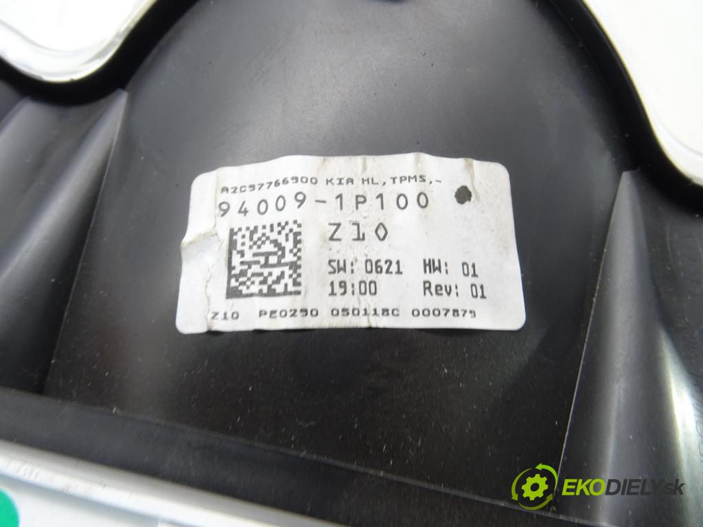 KIA VENGA Hatchback Van (YN) 2010 - 2022    CVVT 92 kW [125 KM] benzyna 2015 - 2022  Prístrojovka 94009-1P100 (Prístrojové dosky, displeje)