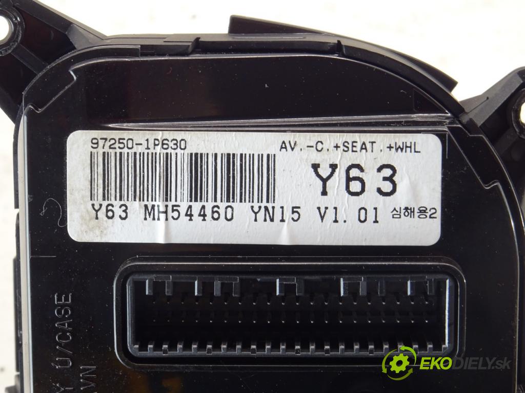 KIA VENGA Hatchback Van (YN) 2010 - 2022    CVVT 92 kW [125 KM] benzyna 2015 - 2022  Panel ovládania kúrenia 97250-1P630 (Prepínače, spínače, tlačidlá a ovládače kúrenia)