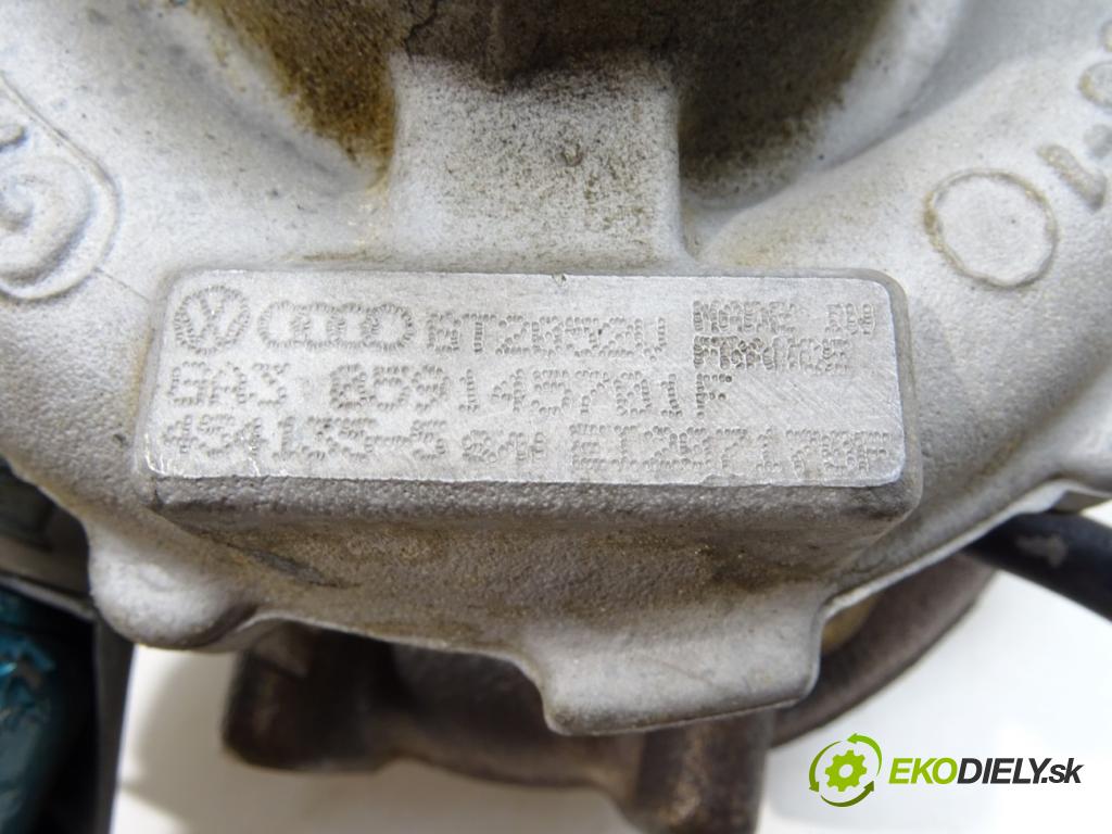 AUDI A4 B6 Avant (8E5) 2000 - 2005    2.5 TDI quattro 132 kW [180 KM] olej napędowy 2001  Turbodúchadlo,turbo 059145701F (Turbodúchadlá (kompletné))