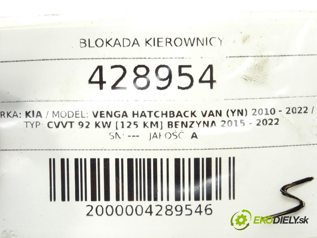 KIA VENGA Hatchback Van (YN) 2010 - 2022    CVVT 92 kW [125 KM] benzyna 2015 - 2022  blokáda volantu 81900-1P000 (Ostatné)