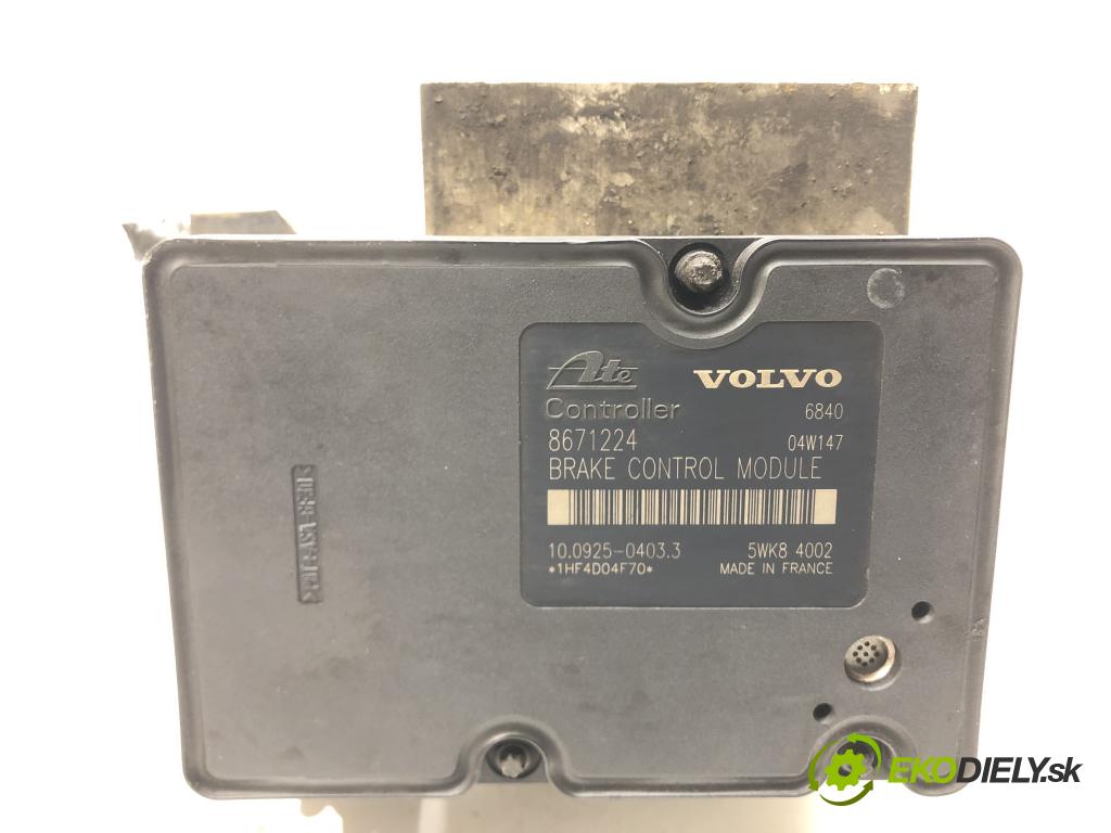 VOLVO S60 I (384) 2000 - 2010    2.4 CDI 85 kW [116 KM] olej napędowy 2003 - 2005  Pumpa ABS 8671224 (Pumpy ABS)