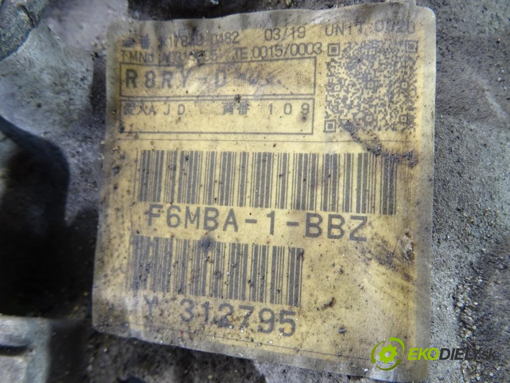 MITSUBISHI LANCER VIII (CY_A, CZ_A) 2007 - 2022    2.0 DI-D 103 kW [140 KM] olej napędowy 2008 - 2022  Prevodovka BBZ (Prevodovky)