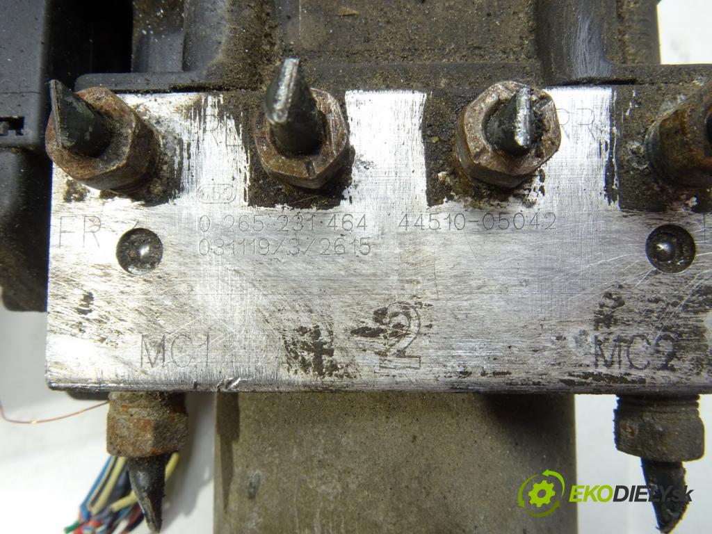 TOYOTA AVENSIS (_T25_) 2003 - 2008    1.8 (ZZT251_) 95 kW [129 KM] benzyna 2003 - 2008  Pumpa ABS 0265231464 (Pumpy ABS)