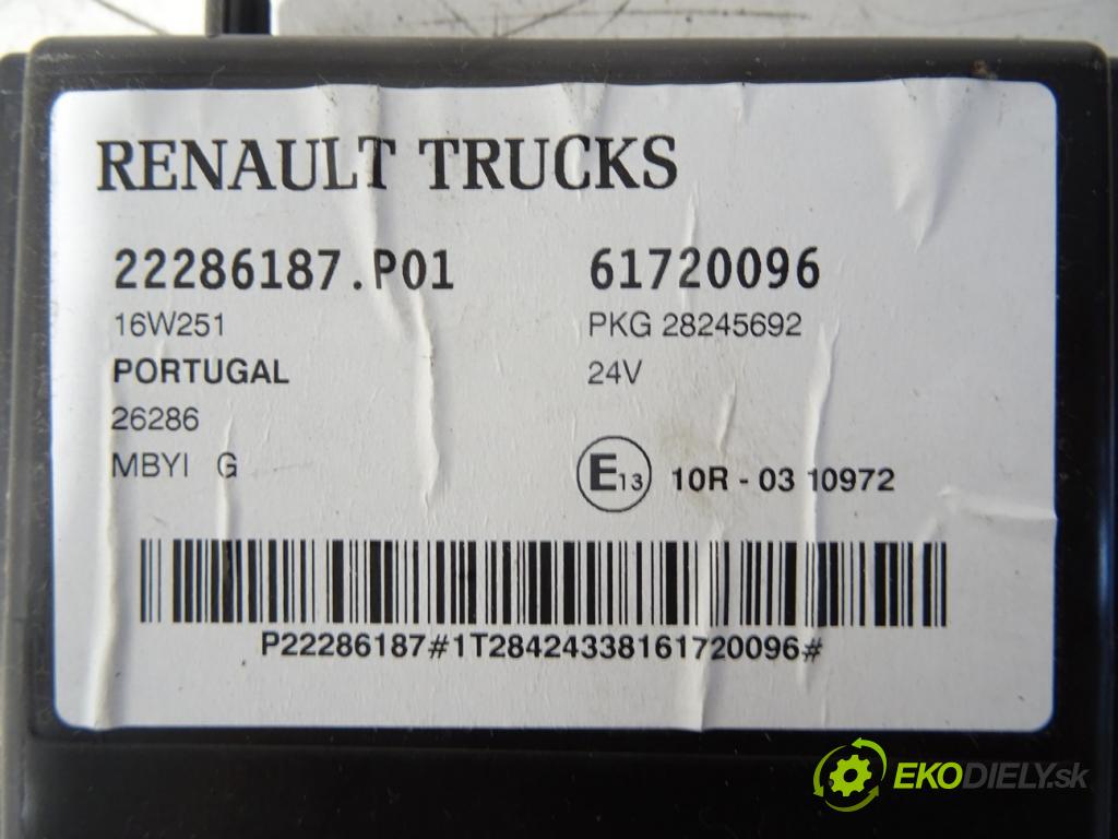 RENAULT TRUCKS T 2013 - 2022    460P LOW  Modul Riadiaca jednotka Dvere 22286187 (Riadiace jednotky centrálneho zámku)