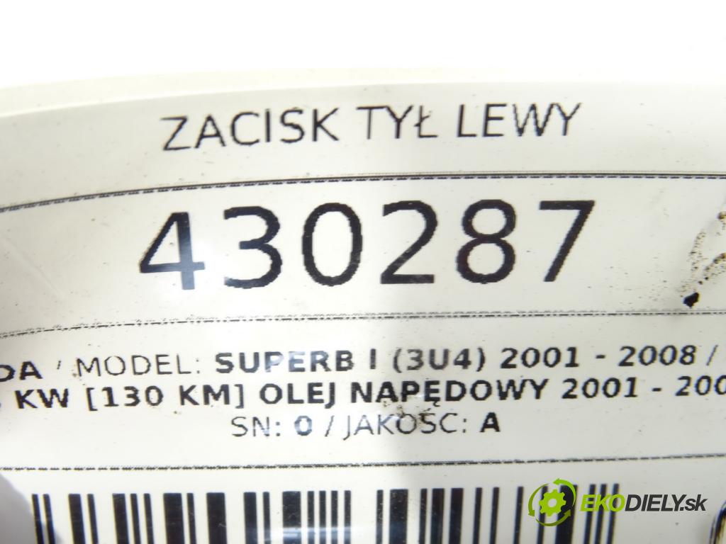 SKODA SUPERB I (3U4) 2001 - 2008    1.9 TDI 96 kW [130 KM] olej napędowy 2001 - 2008  Brzdič strmeň zad ľavy  (Ostatné)