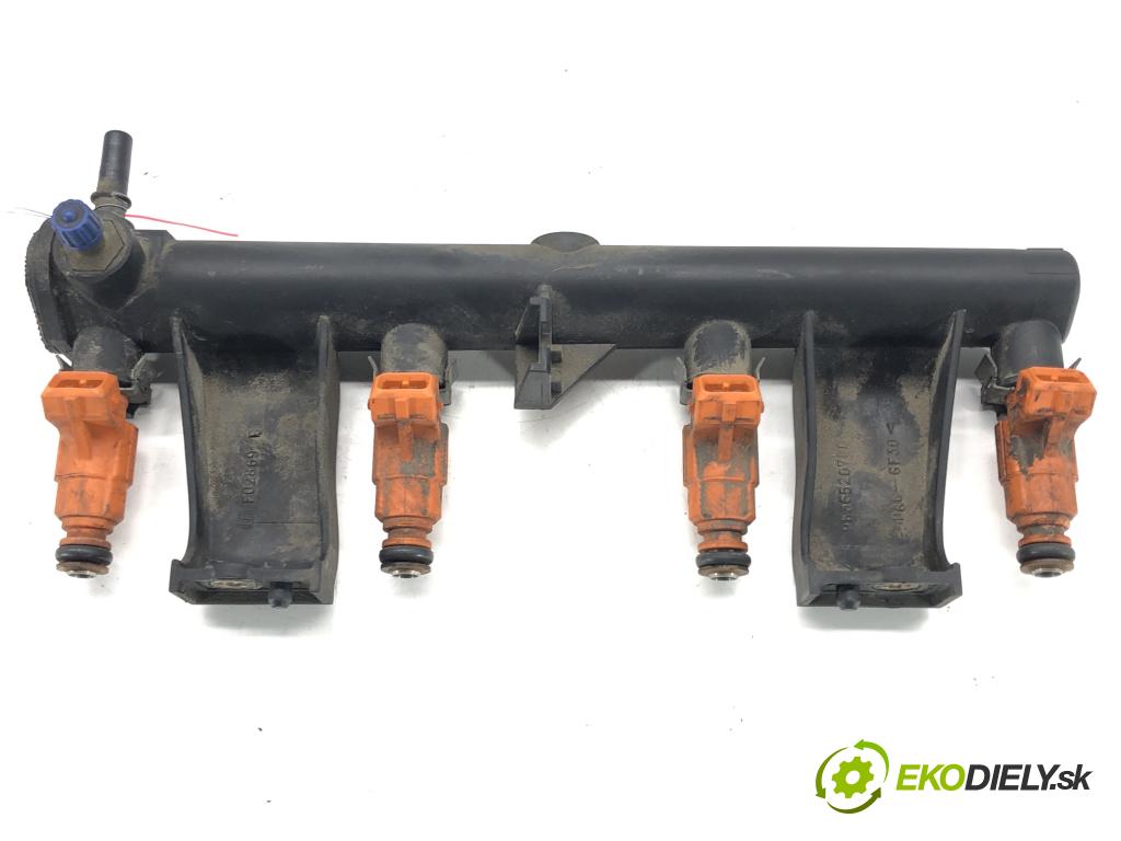 CITROEN C3 I (FC_, FN_) 2002 - 2022    1.6 16V 80 kW [109 KM] benzyna 2002 - 2010  Lišta vstrekovacia Vstrekovacie ventily 0280156034 (Vstrekovacie lišty)