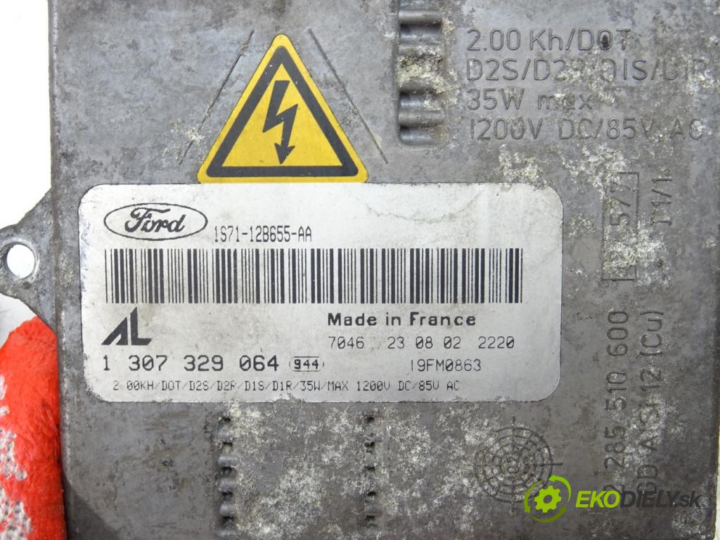 FORD MONDEO III Turnier (BWY) 2000 - 2007    2.0 TDCi 96 kW [130 KM] olej napędowy 2001 - 2007  Menič XENON 1307329064 (Riadiace jednotky xenónu)