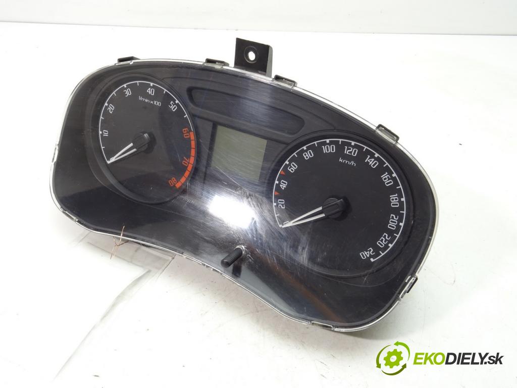 SKODA FABIA II Combi (545) 2007 - 2014    1.2 LPG 51 kW [69 KM] Benzyna / gaz samochodowy (L  Prístrojovka 5J0920801B (Prístrojové dosky, displeje)