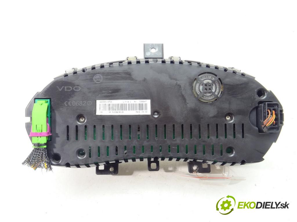 SKODA FABIA II Combi (545) 2007 - 2014    1.2 LPG 51 kW [69 KM] Benzyna / gaz samochodowy (L  Prístrojovka 5J0920801B (Prístrojové dosky, displeje)