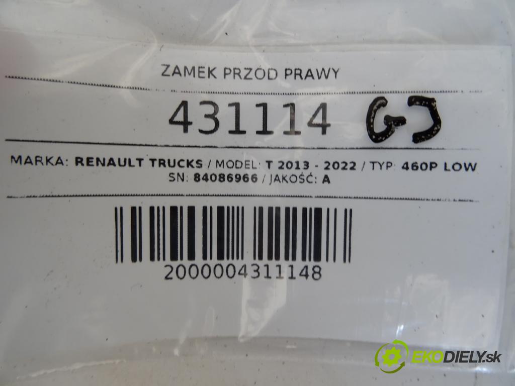 RENAULT TRUCKS T 2013 - 2022    460P LOW  zámok přední část pravý 84086966
