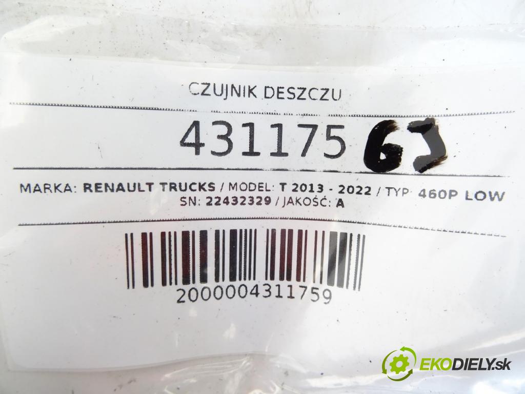 RENAULT TRUCKS T 2013 - 2022    460P LOW  Snímač dažďa 22432329 (Snímače dažďa)