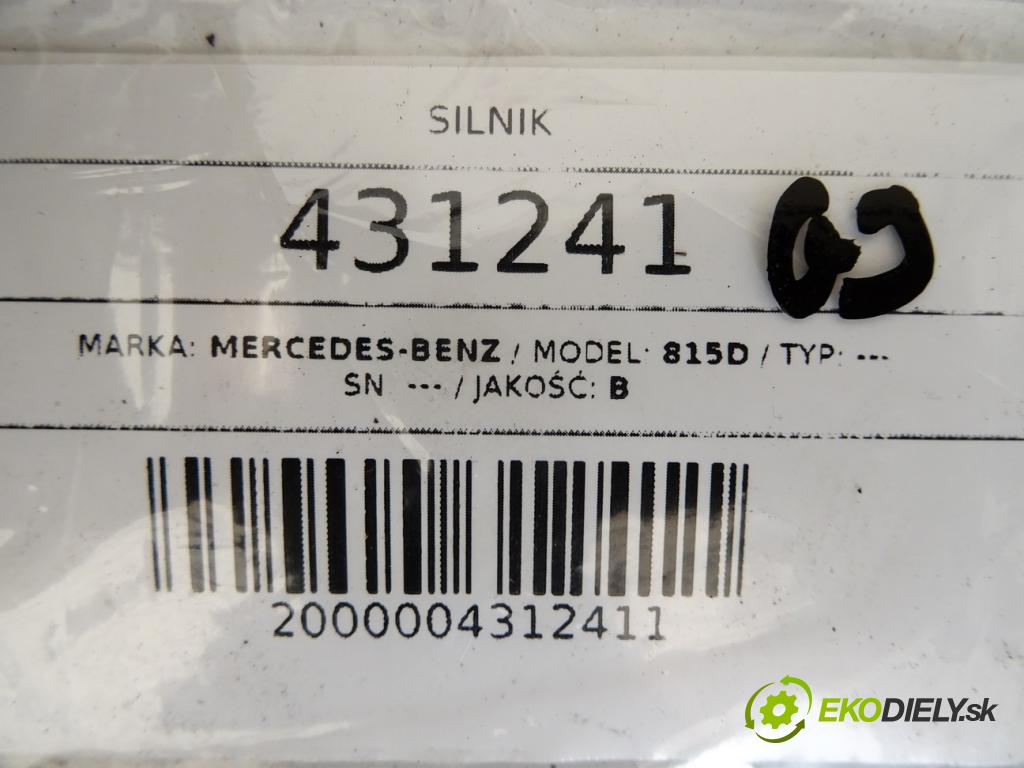 MERCEDES-BENZ 815D    ---  Motor  (Motory (kompletné))