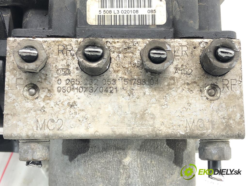 FIAT GRANDE PUNTO Van (199_) 2005 - 2013    1.3 JTD Multijet (199CXC1A) 55 kW [75 KM] olej nap  Pumpa ABS 0265232053 (Pumpy ABS)