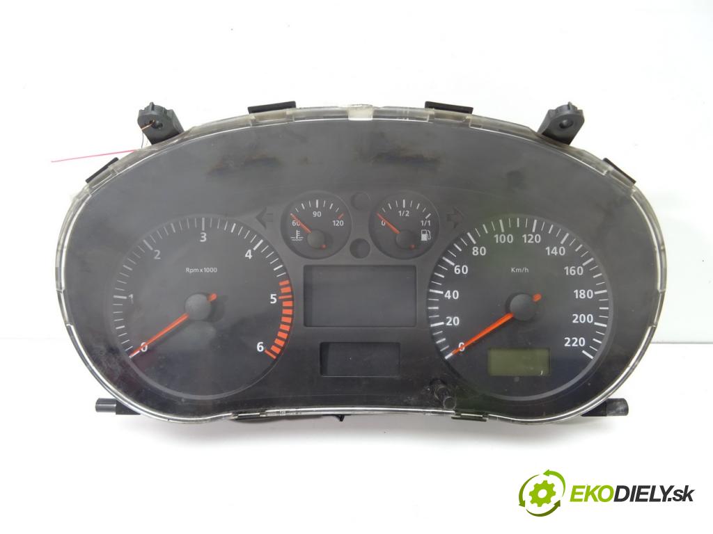 SEAT IBIZA II (6K1) 1993 - 2002    1.9 TDI 66 kW [90 KM] olej napędowy 1996 - 2002  Prístrojovka 6K0920850C (Prístrojové dosky, displeje)