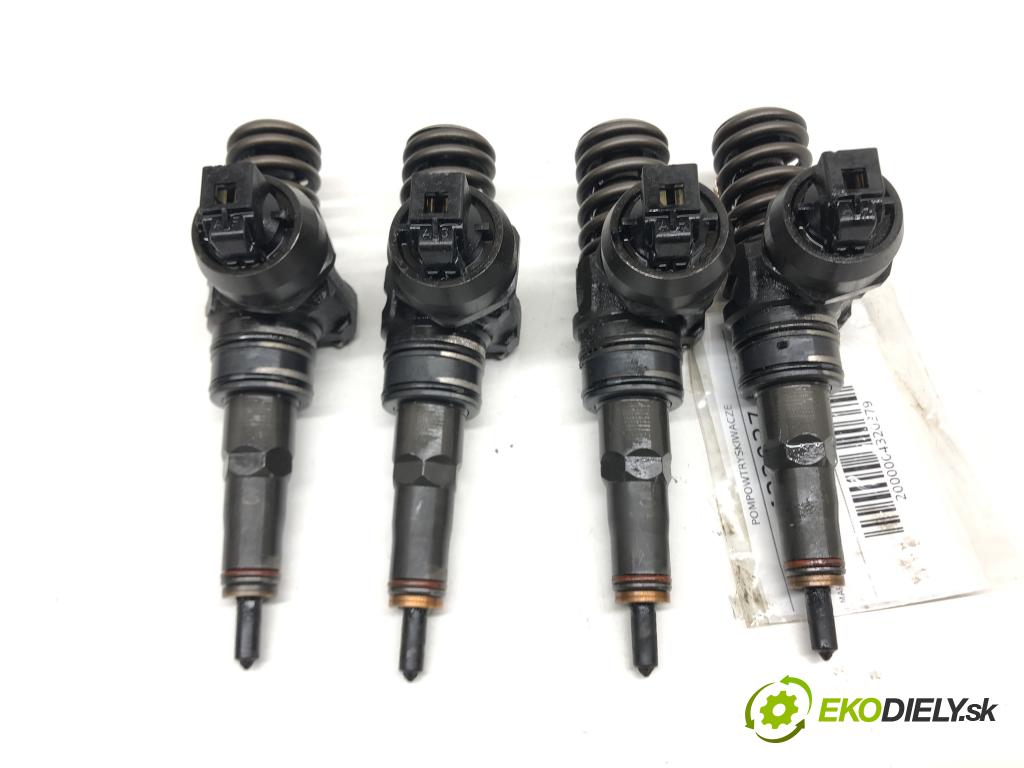 VW PASSAT B5.5 (3B3) 2000 - 2005    2.0 TDI 100 kW [136 KM] olej napędowy 2003 - 2005  vstrekovače 0414720222 (Vstrekovače)
