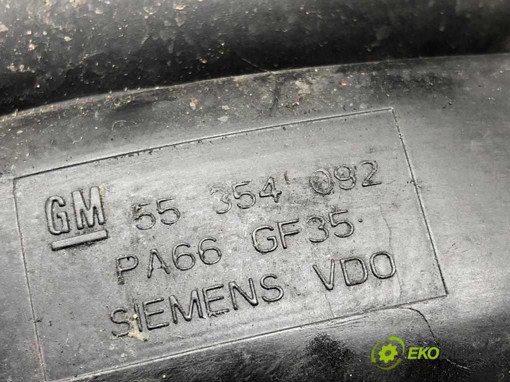 OPEL VECTRA C Kombi (Z02) 2003 - 2009    2.2 direct (F35) 114 kW [155 KM] benzyna 2003 - 20  Potrubie sacie, sanie 55354092 (Sacie potrubia)