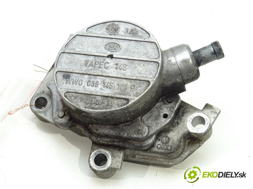 SKODA OCTAVIA I Combi (1U5) 1998 - 2010    1.9 TDI 66 kW [90 KM] olej napędowy 1998 - 2010  pumpa vakuová 038145101B