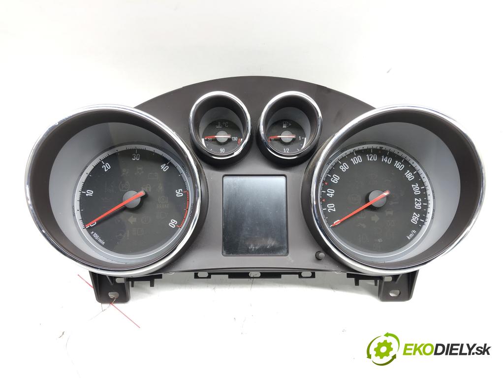 OPEL ZAFIRA TOURER C (P12) 2011 - 2022    2.0 CDTi (75) 96 kW [130 KM] olej napędowy 2011 -   Prístrojovka 600775881 (Prístrojové dosky, displeje)
