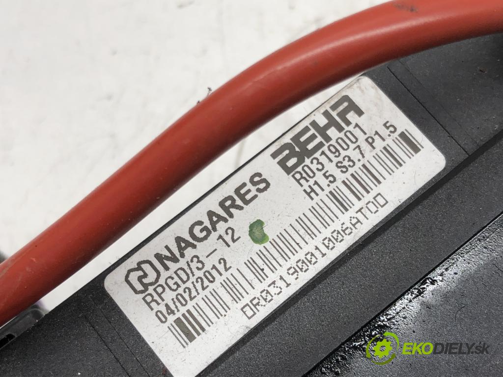 OPEL ZAFIRA TOURER C (P12) 2011 - 2022    2.0 CDTi (75) 96 kW [130 KM] olej napędowy 2011 -   Výhrevné teleso, radiátor kúrenia elektrická 13290438 (Radiátory kúrenia)