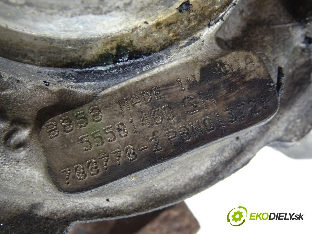 OPEL ZAFIRA TOURER C (P12) 2011 - 2022    2.0 CDTi (75) 96 kW [130 KM] olej napędowy 2011 -   Turbodúchadlo,turbo 55581460 (Turbodúchadlá (kompletné))